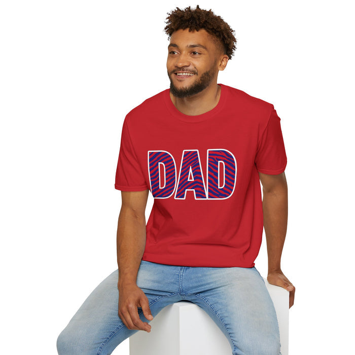 Dad T-Shirt – Patriotic Red, White & Blue Father’s Day Graphic Tee | Teesrus716