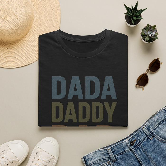 DADA DADDY DAD BRUH T-Shirt – Funny Father’s Day Dad Graphic Tee | Teesrus716