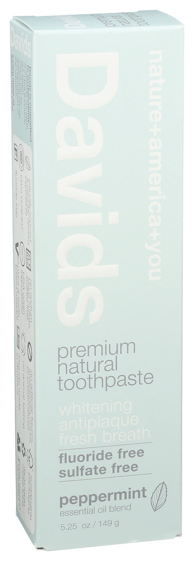 Davids Peppermint Toothpaste 5.25oz