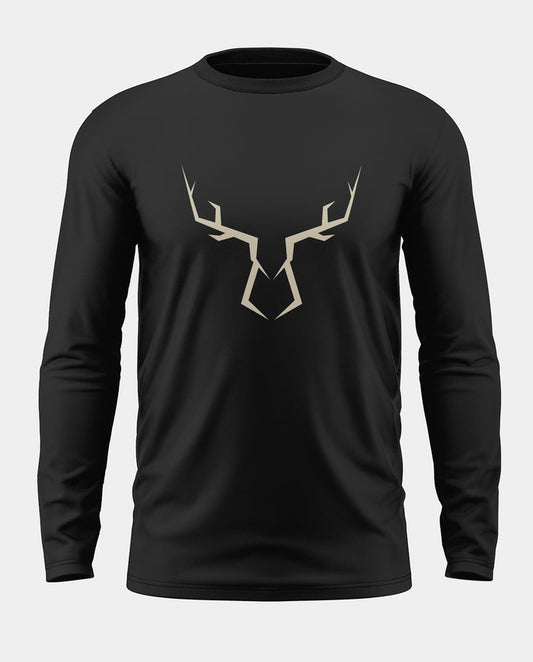 Deer Art Cotton Full Sleeve T-shirt