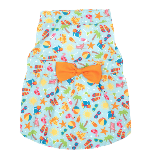 LIFES-A-BEACH-DOG-DRESS