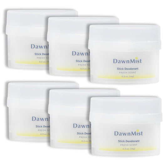 Dukal DawnMist Stick Deodorant, 0.5 oz – Clear Formula, Fresh & Clean Scent – Convenient Travel Size
