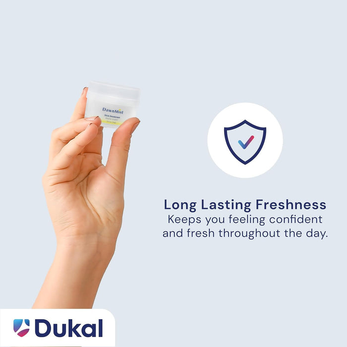 Dukal DawnMist Stick Deodorant, 0.5 oz – Clear Formula, Fresh & Clean Scent – Convenient Travel Size