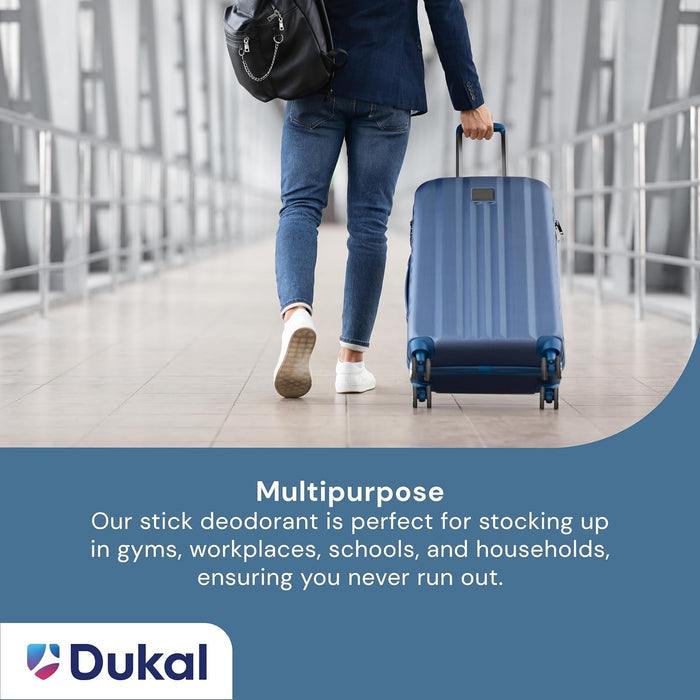 Dukal DawnMist Stick Deodorant, 0.5 oz – Clear Formula, Fresh & Clean Scent – Convenient Travel Size