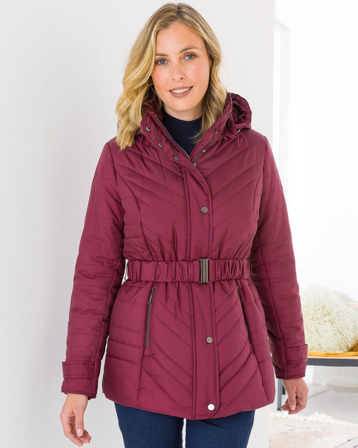 Ellie Showerproof Quilted Jacket - The Classic Boutique