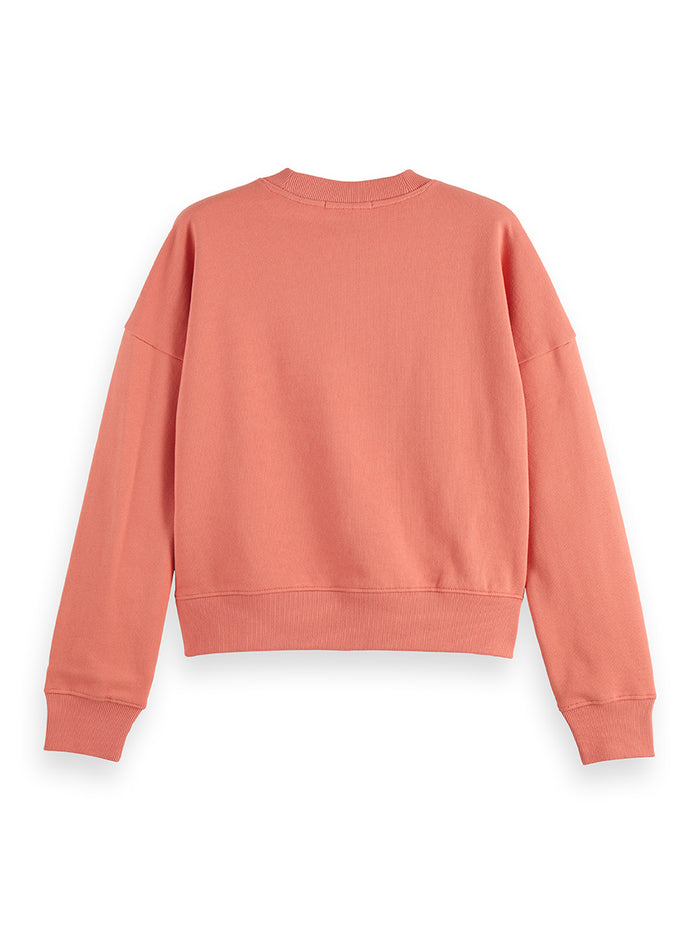 Embroidered logo relaxed fit Sweatshirt