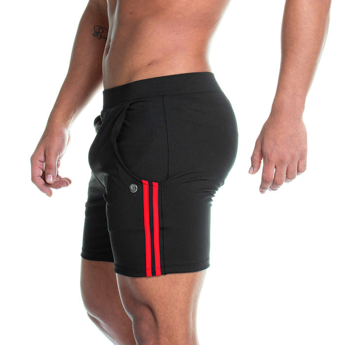Energetic Black Short vista frontal de Gigo Underwear
