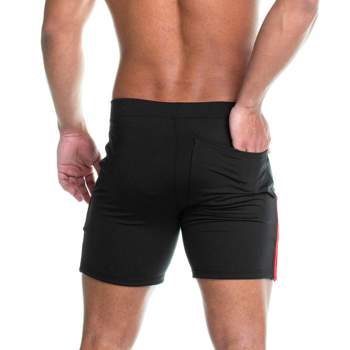 Energetic Black Short vista posterior de Gigo Underwear