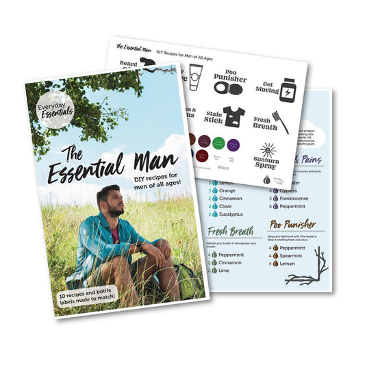 Essential Man Recipes & Labels DIY for Essential Oils at Your Oil Tools