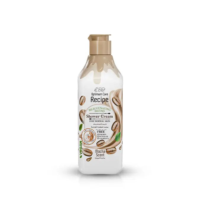 Eva Recipe Shower Cream Mocha Scent 370ml