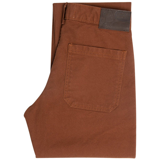 Fatigue Pant - Brick Canvas by Naked & Famous Denim