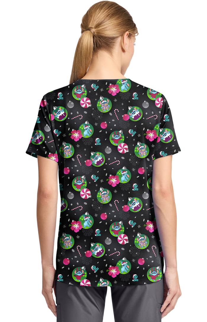 Filipina Mujer Tooniforms A Mod. TF797 LHBU Stitch Navidad