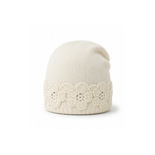 Fleur Hat in Ecru