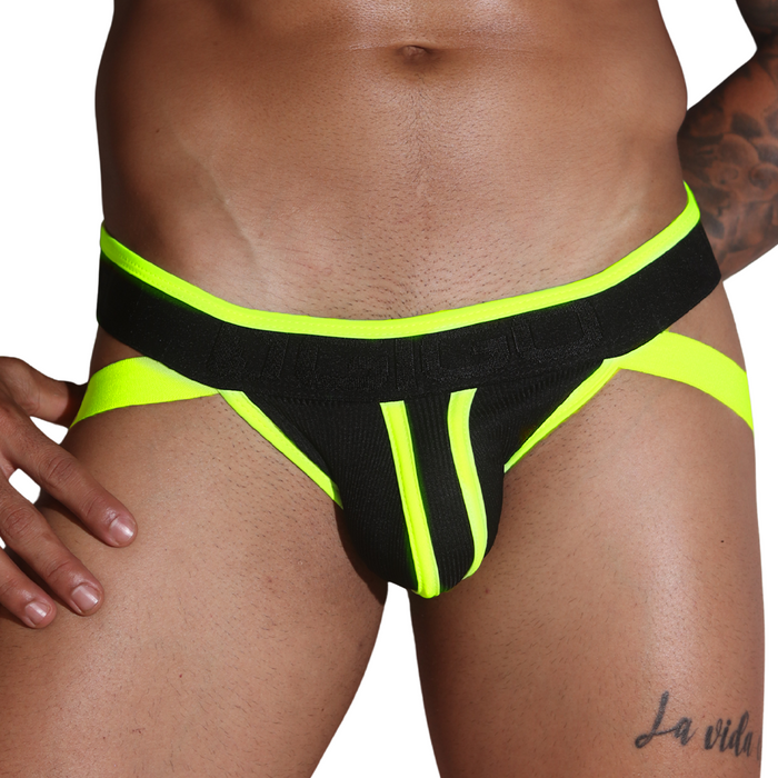 Flux Yellow Jockstrap de Gigo Underwear