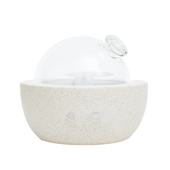 Glass & Concrete Essential Oil Diffuser | 200 Ml