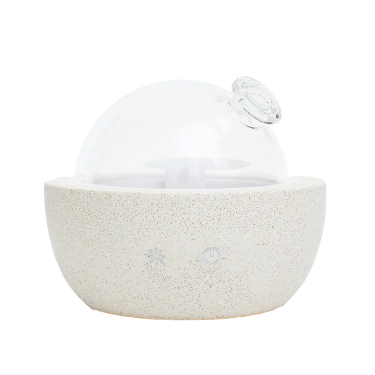 Glass & Concrete Essential Oil Diffuser | 200 Ml