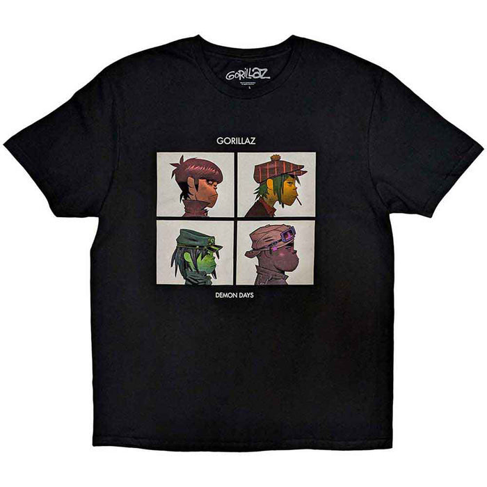 GORILLAZ - DEMON DAYS - T-Shirt Black