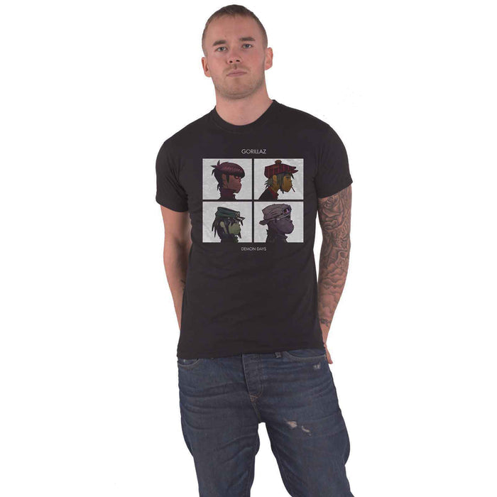 GORILLAZ - DEMON DAYS - T-Shirt Black