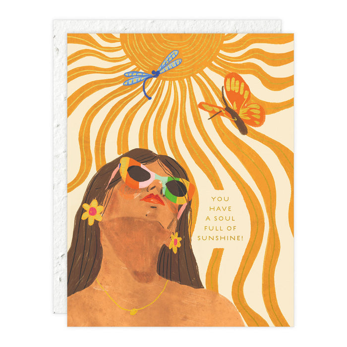 Sunshine Soul- Love + Friendship Card