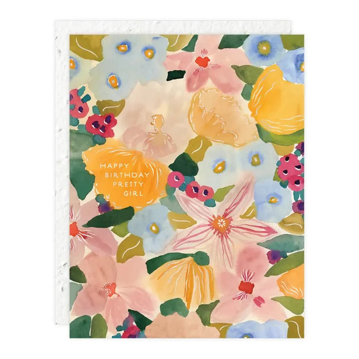 Floral Abundance- Birthday Card