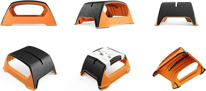 A product picture of the HappyNorwegian Mr. Grippy Tuning Stand