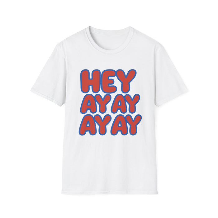 HEY AY AY AY Buffalo Football T-Shirt – Retro 716 Game Day Graphic Tee | Teesrus716