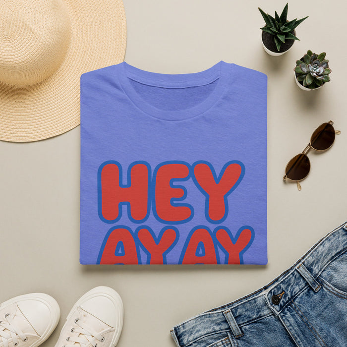 HEY AY AY AY Buffalo Football T-Shirt – Retro 716 Game Day Graphic Tee | Teesrus716