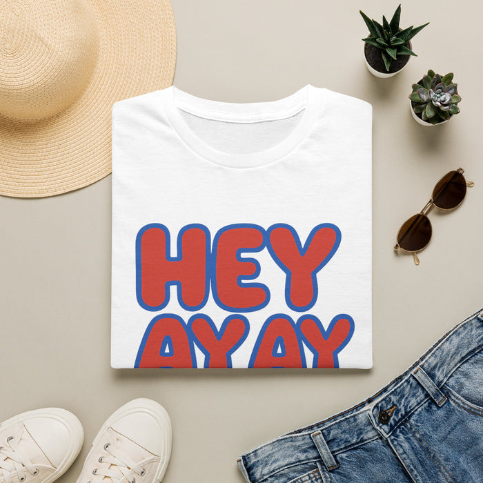 HEY AY AY AY Buffalo Football T-Shirt – Retro 716 Game Day Graphic Tee | Teesrus716