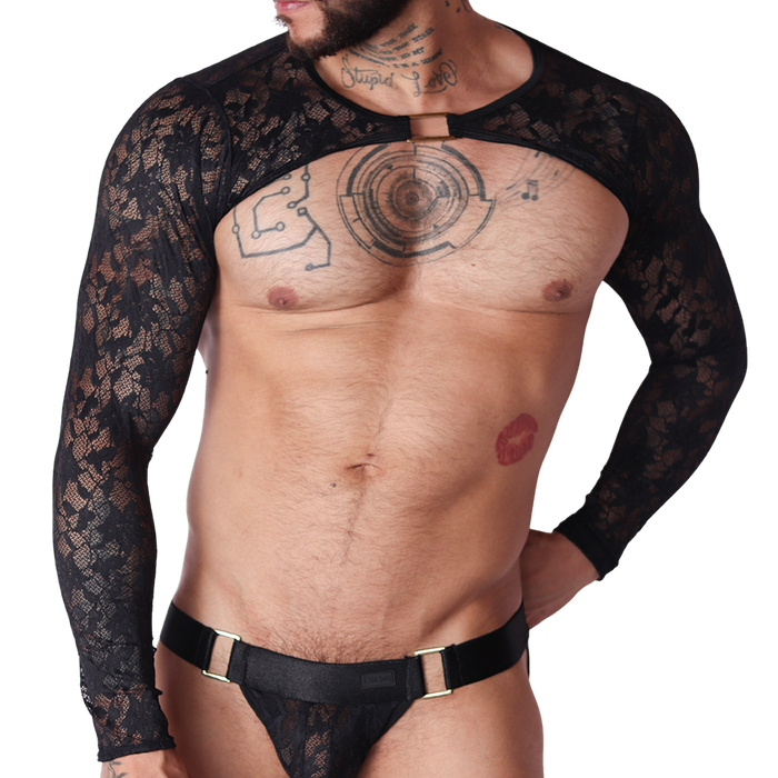 Illusion Black Harness de Gigo Underwear