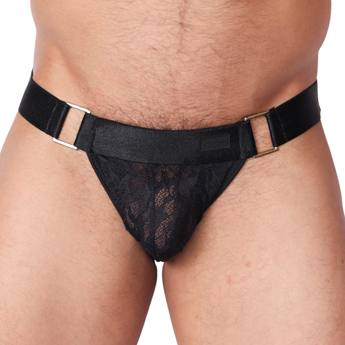 Illusion Black Jockstrap de Gigo Underwear