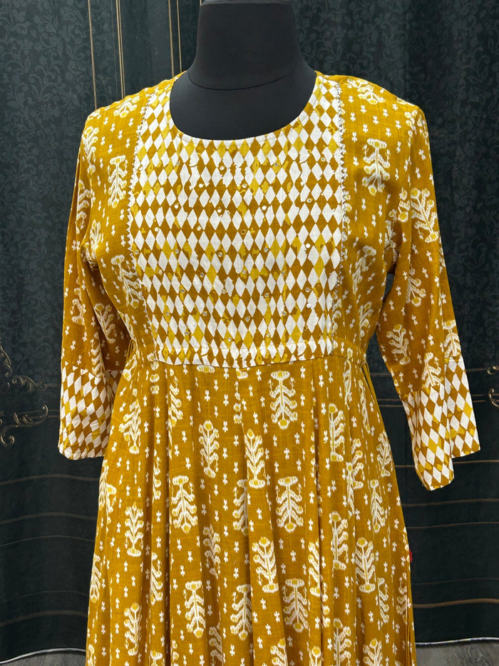 Jaipur cotton Kurti : plus size