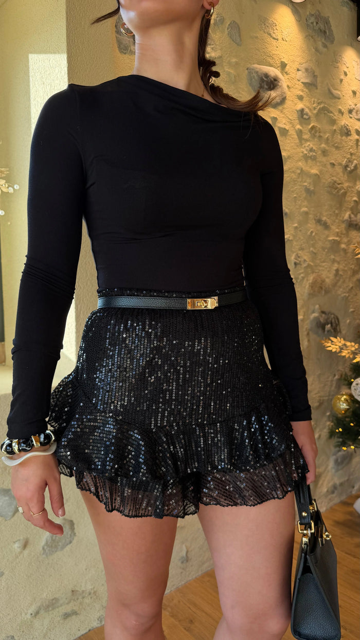 Jupe short sequins DS.Sélection