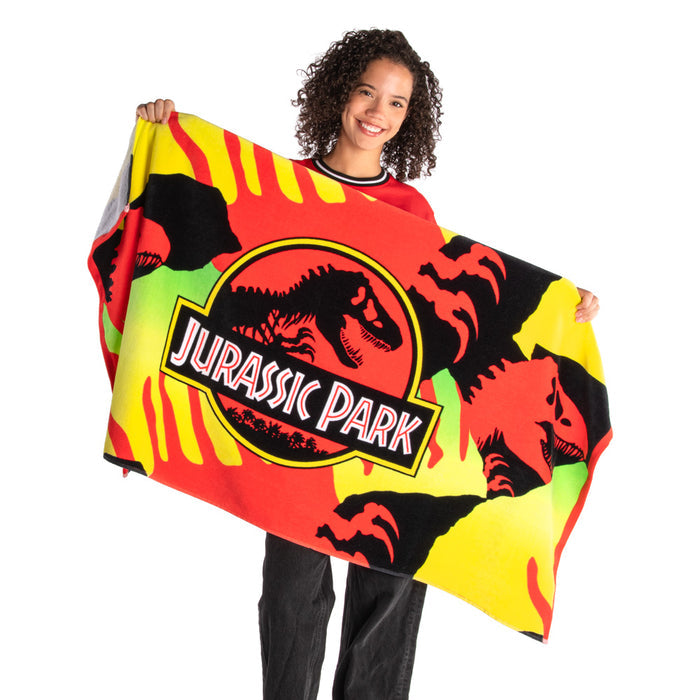 Jurassic Park Logo Towel
