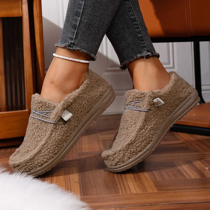 Kaelirae - Chaussons Douillets En Tissu Teddy