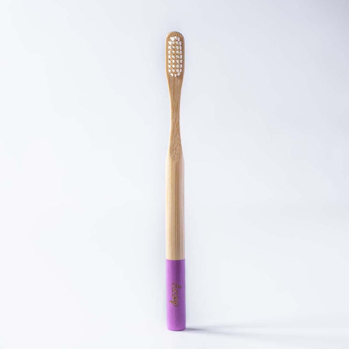 &Keep Bamboo Toothbrush - Purple
