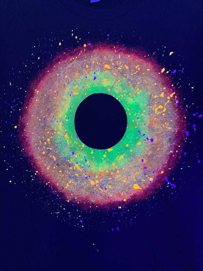 Kids Black Hole Glow in the Dark Tee