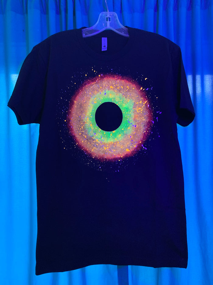 Kids Black Hole Glow in the Dark Tee