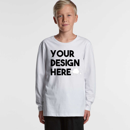 Youth Custom Long Sleeve Shirts