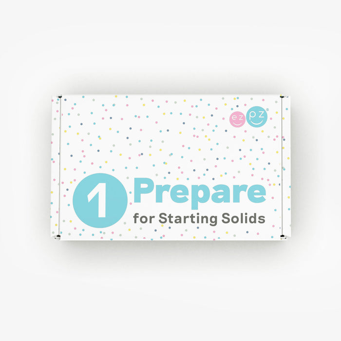 ezpz Developmental Kit Stage 1 in Sage Green / ezpz Baby-Led™ Toothbrush + Sensory Tongue Depressor Dual Pack, Tiny Pops and Oral Development Tools #color_sage