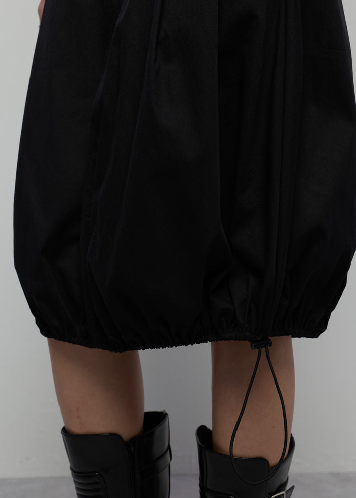KNEE-LENGTH BUBBLE SKIRT