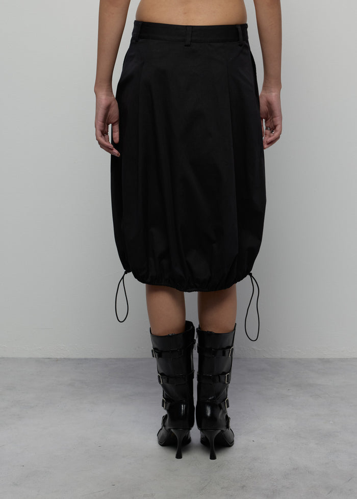 KNEE-LENGTH BUBBLE SKIRT
