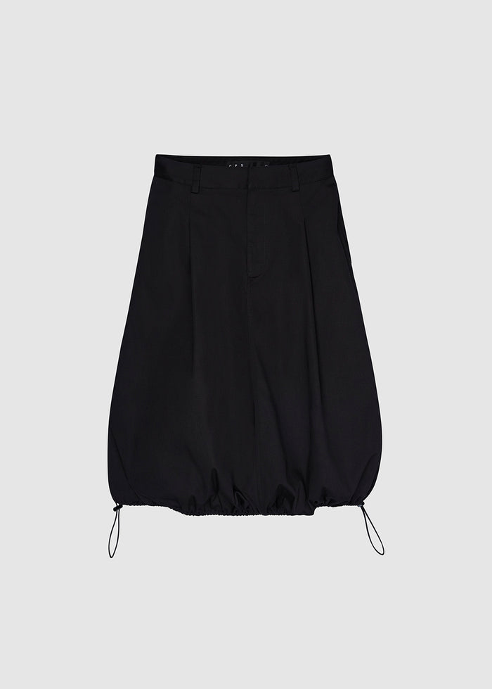 KNEE-LENGTH BUBBLE SKIRT