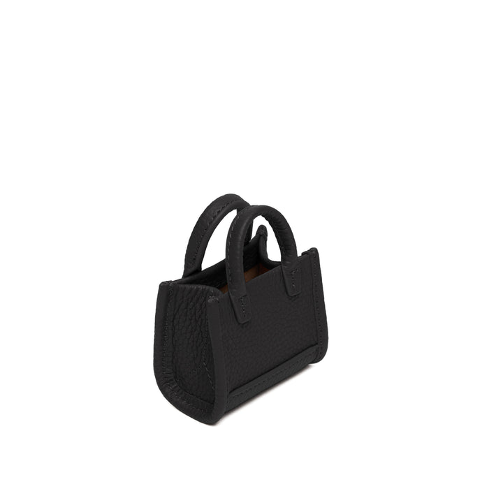 Kress Itty Bitty Bag Charm Black Pebble