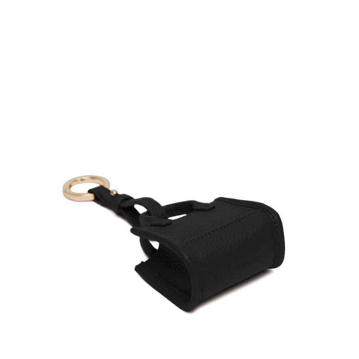 Kress Itty Bitty Bag Charm Black Pebble