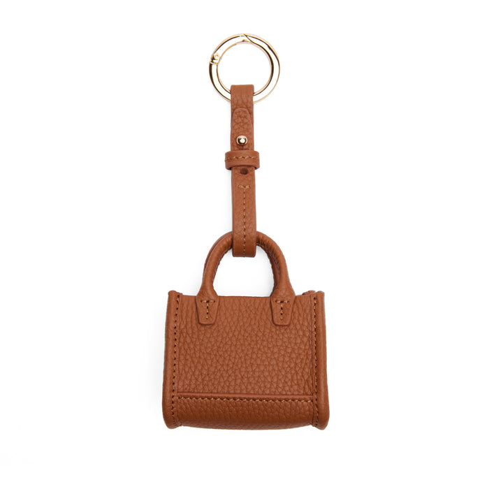 Kress Itty Bitty Bag Charm Saddle Brown