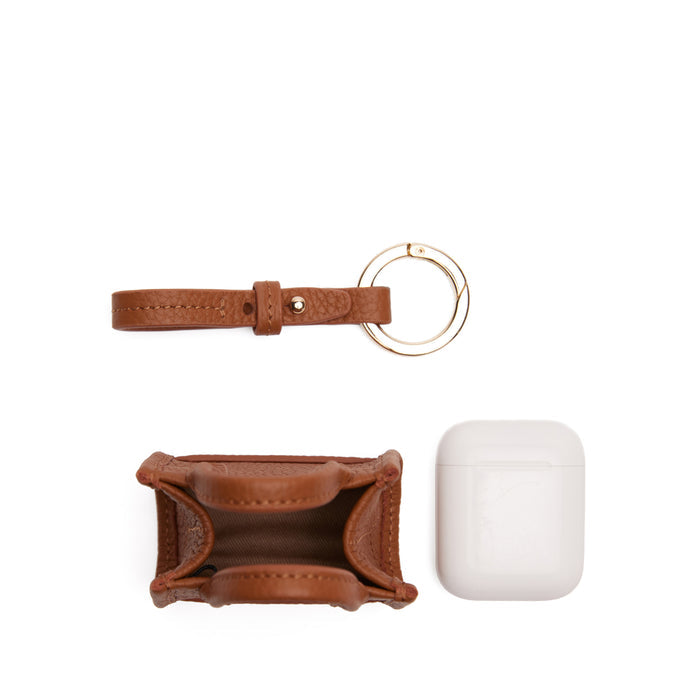 Kress Itty Bitty Bag Charm Saddle Brown
