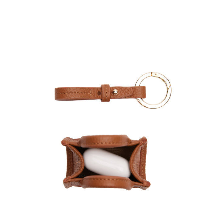 Kress Itty Bitty Bag Charm Saddle Brown