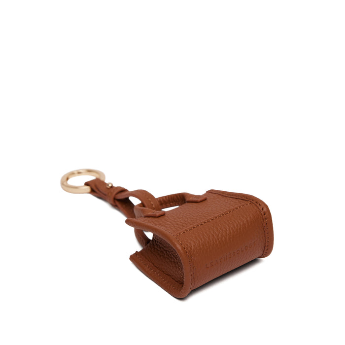 Kress Itty Bitty Bag Charm Saddle Brown