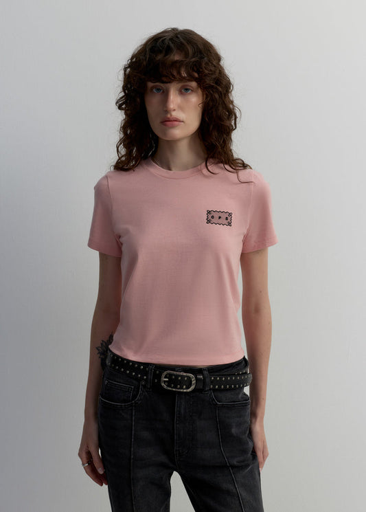 LACE LOGO TEE