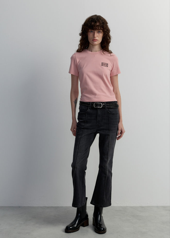 LACE LOGO TEE